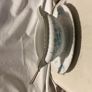 One piece , vintage porcelain china from Royal Bayreuth Germany. White with